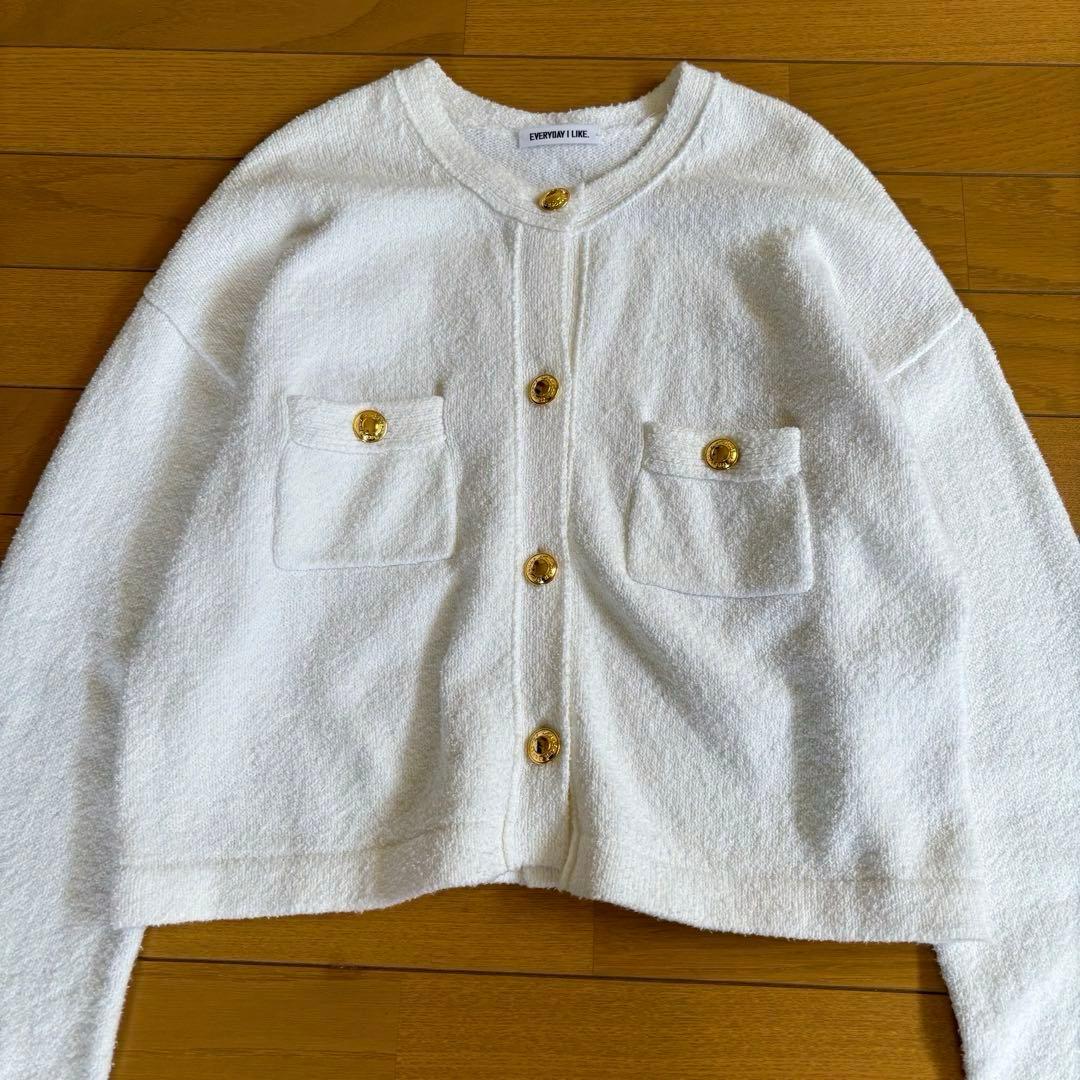 EVERYDAY I LIKE. Cotton Jacket カーディガン