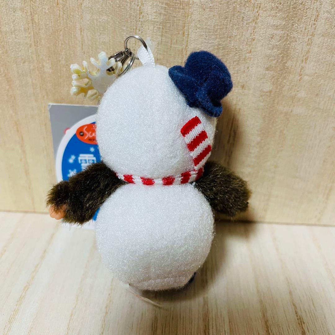 タグ付き/2005年頃/冬限定/Monchhichi/モンチッチ/雪だるま/