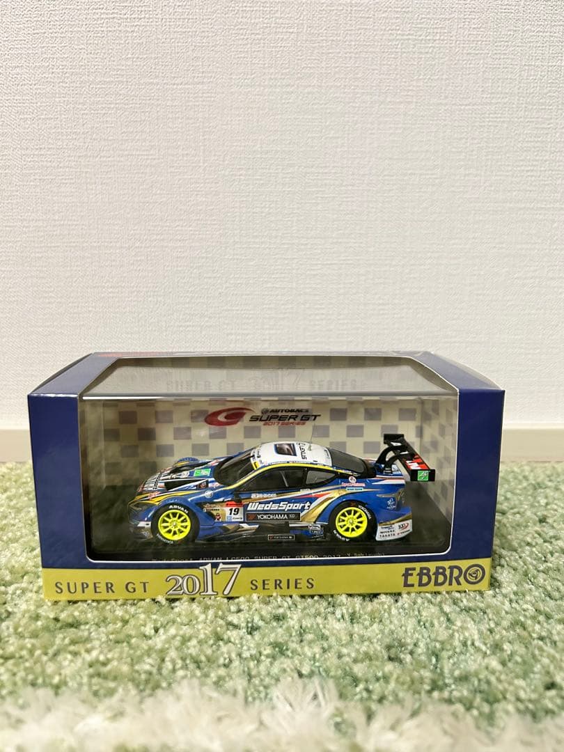 ミニカー EBBRO WedsSport ADVAN LC500 2017