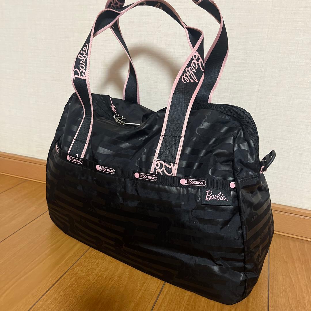 未使用 レスポートサック×バービー アメリア ナイロン 2way ボストンバッグ