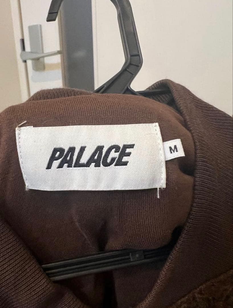 palace skateboards 18FWブラウン フリースベスト Mサイズ