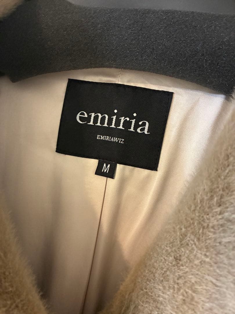 【購入者決まってます】美品 EmiriaWiz ロングコート M ベージュ