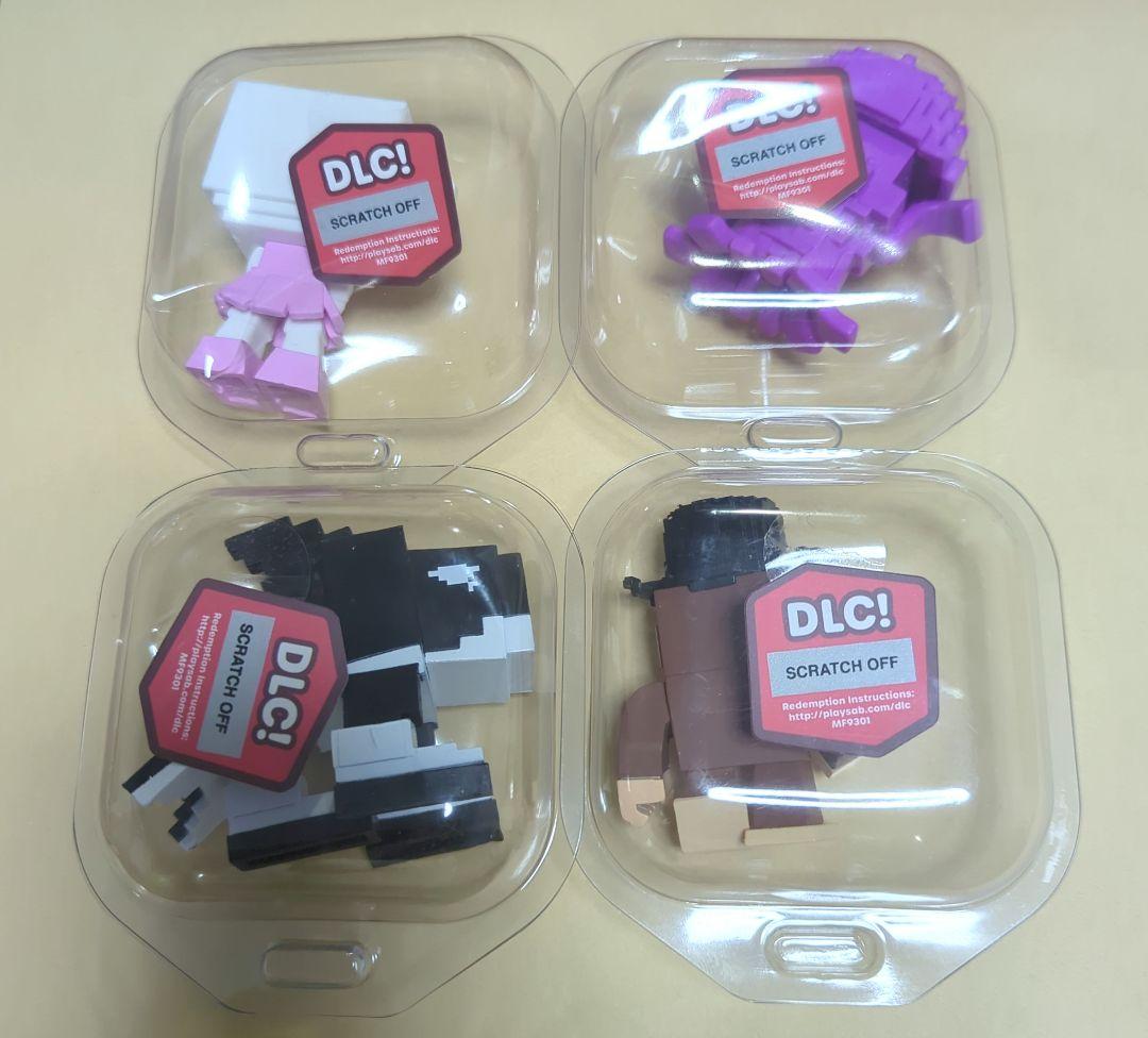 ROBLOX STEAL A BRAINROT フィギュアＤＬＣコード付き4個
