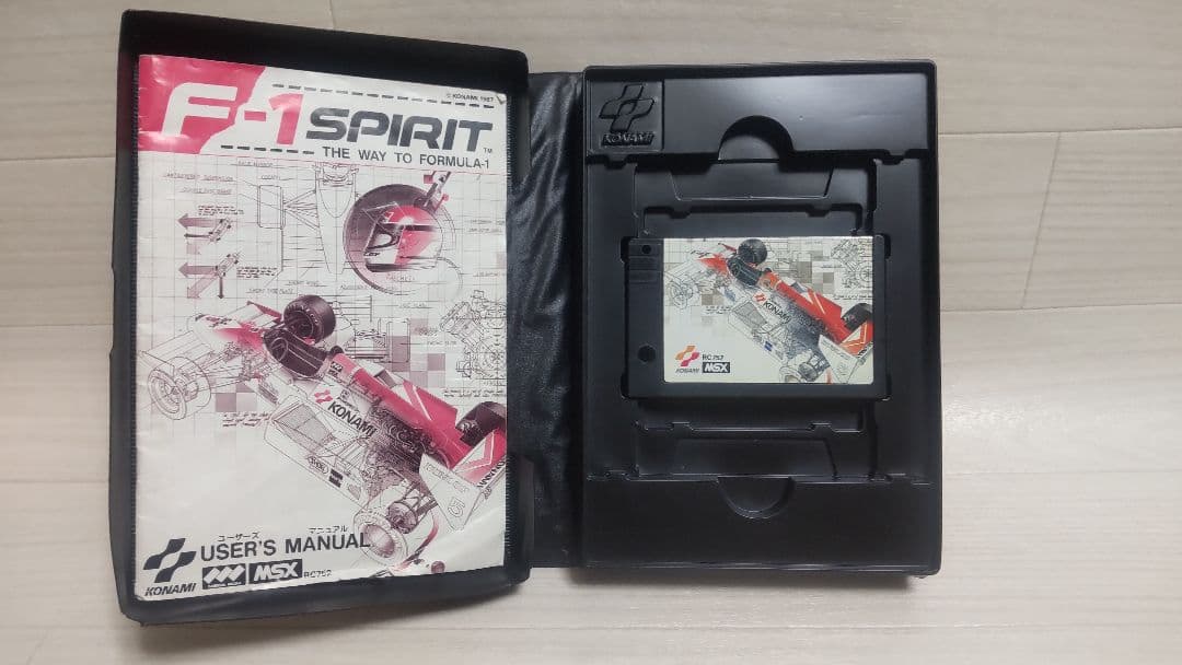 F-1 SPIRIT F-1スピリット　KONAMI MSX