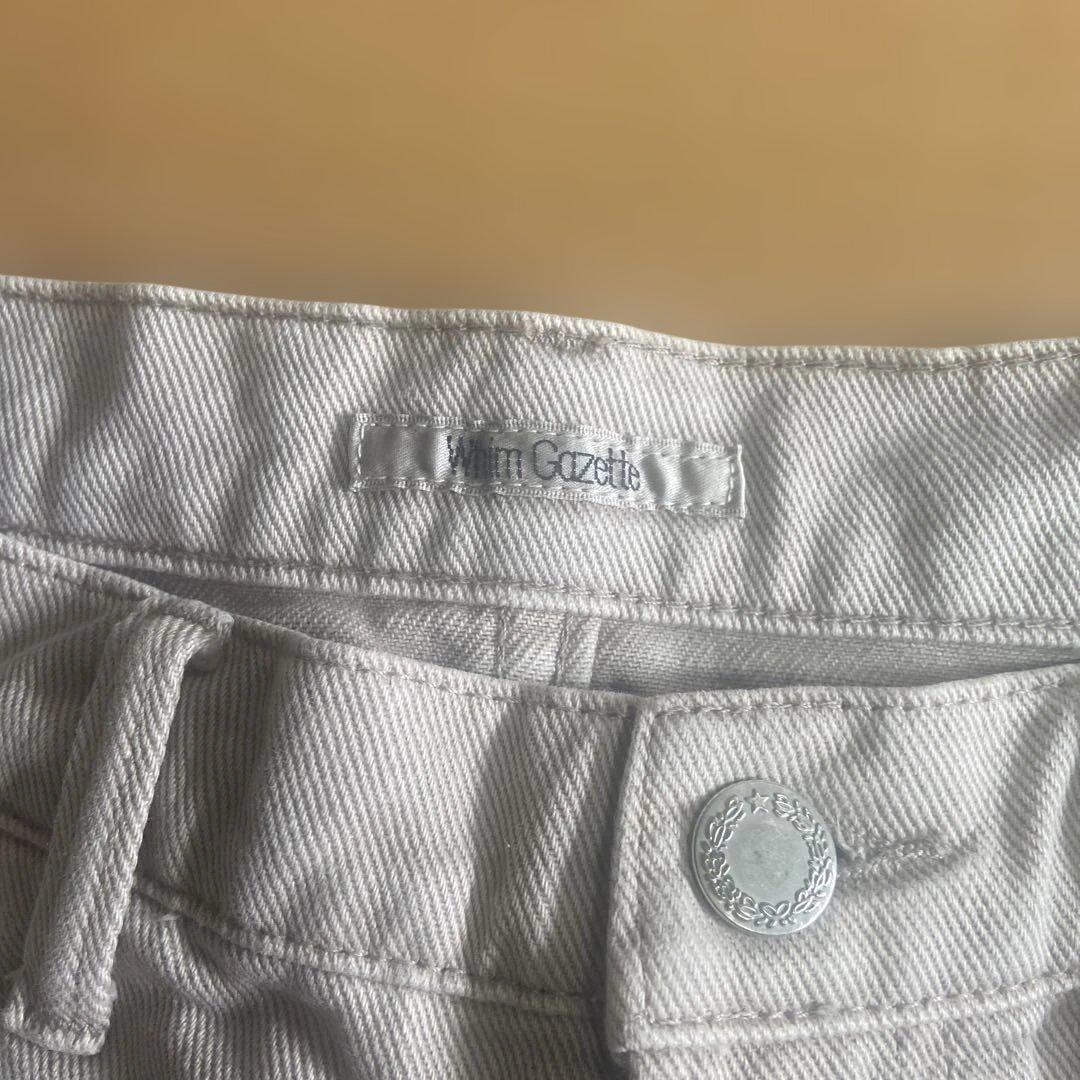 【明日までお値引き】ウィムガゼット　ピグメントダイカーブパンツ
