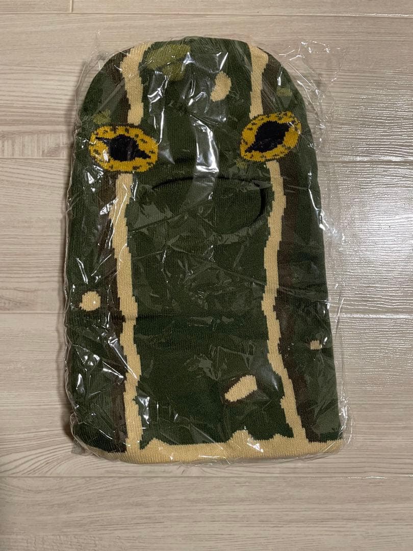 twoflogs カエル顔　バラクラバ　ニット帽