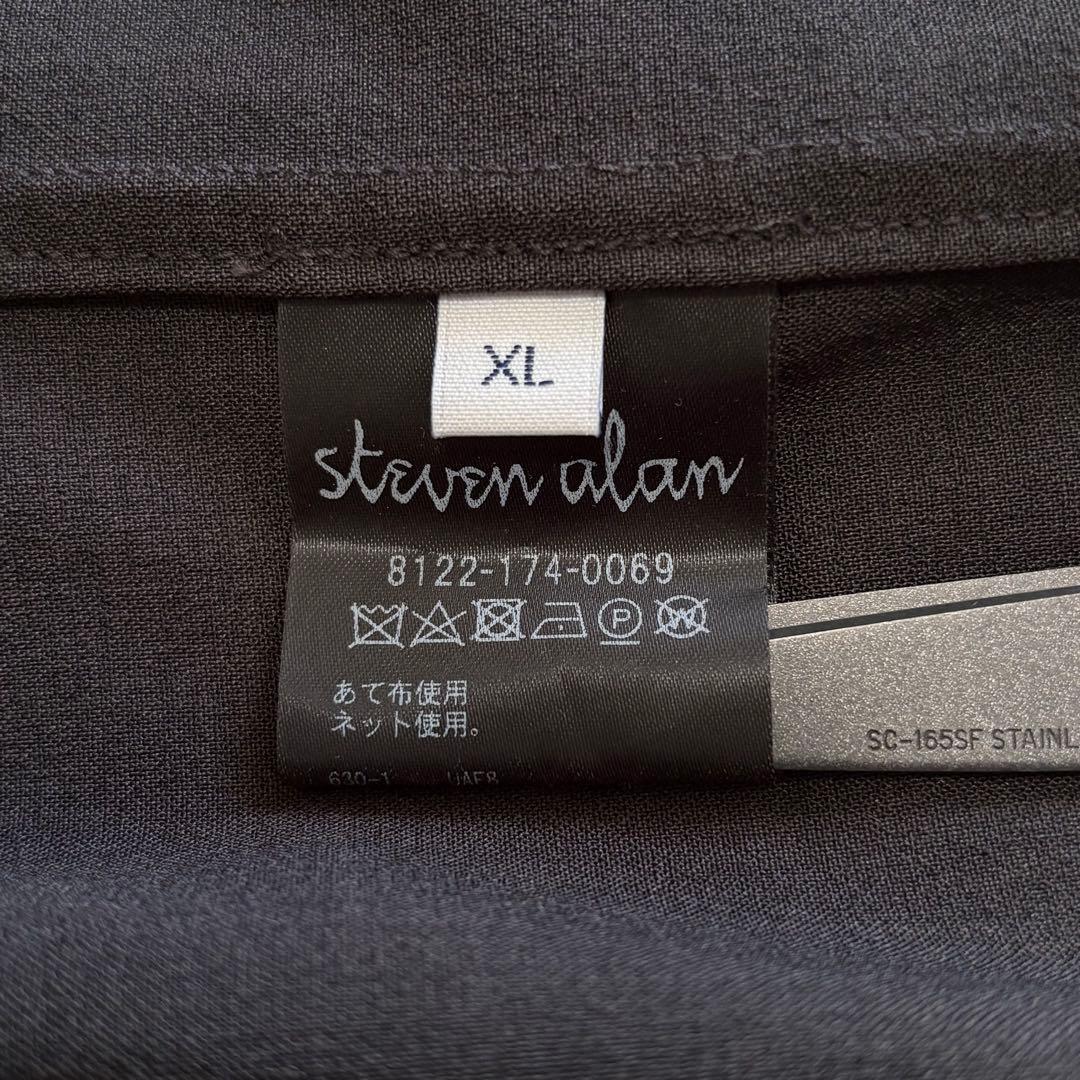 極美品 スティーブンアラン ダブルブレスト ダークグレー XL