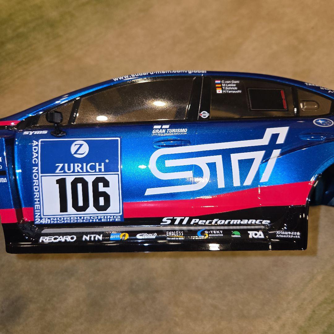 タミヤ　SUBARU WRX STI NBRチャレンジ ボディ　XB外し　未走行