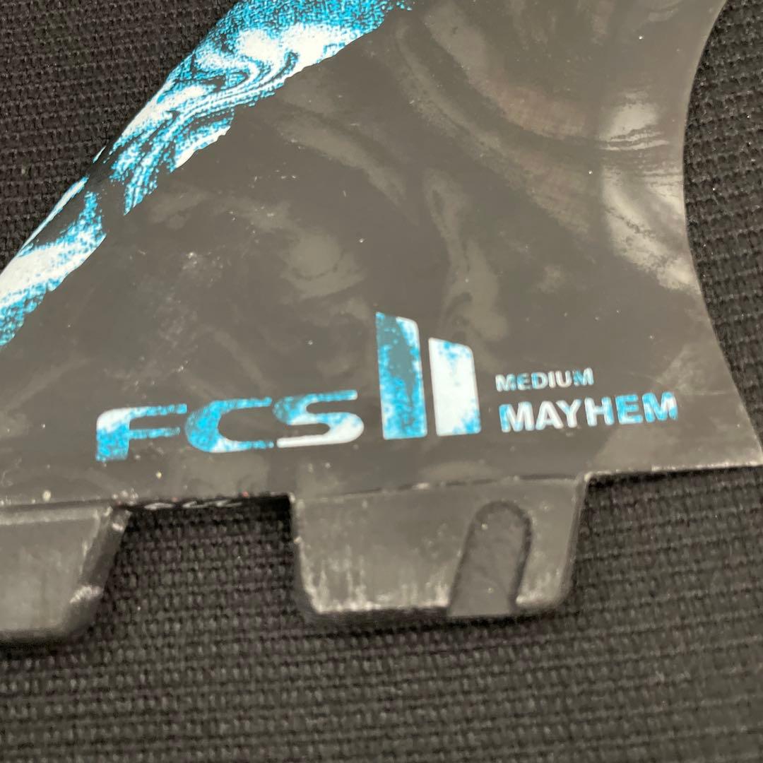 FCS II Mayhem Mサイズサーフボードフィン 3枚セット