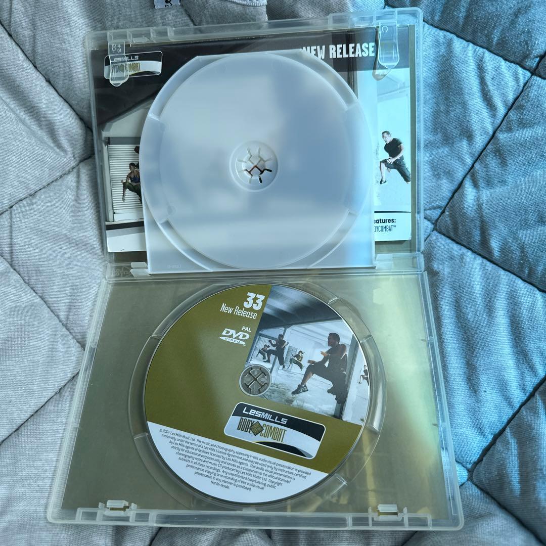 【貴重】レズミルズ ボディーコンバット33 CD&DVD 美品