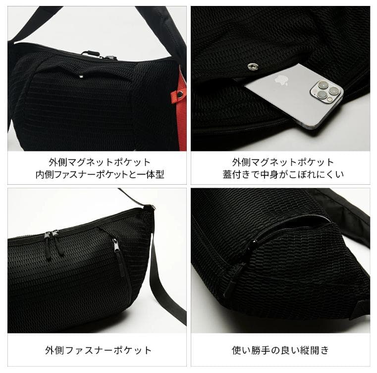 EDITA エディータ ボディバッグ ショルダーバッグ レディース