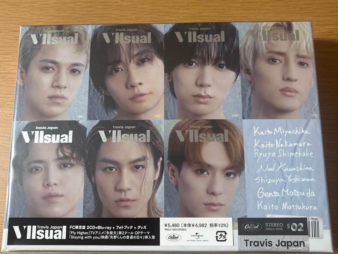 Travis Japan Vllsual FC限定版