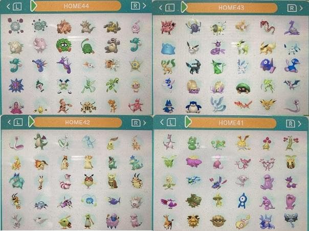中古　ポケモン　ウルトラサン　図鑑コンプリート全807種類　色違い全種　育成済