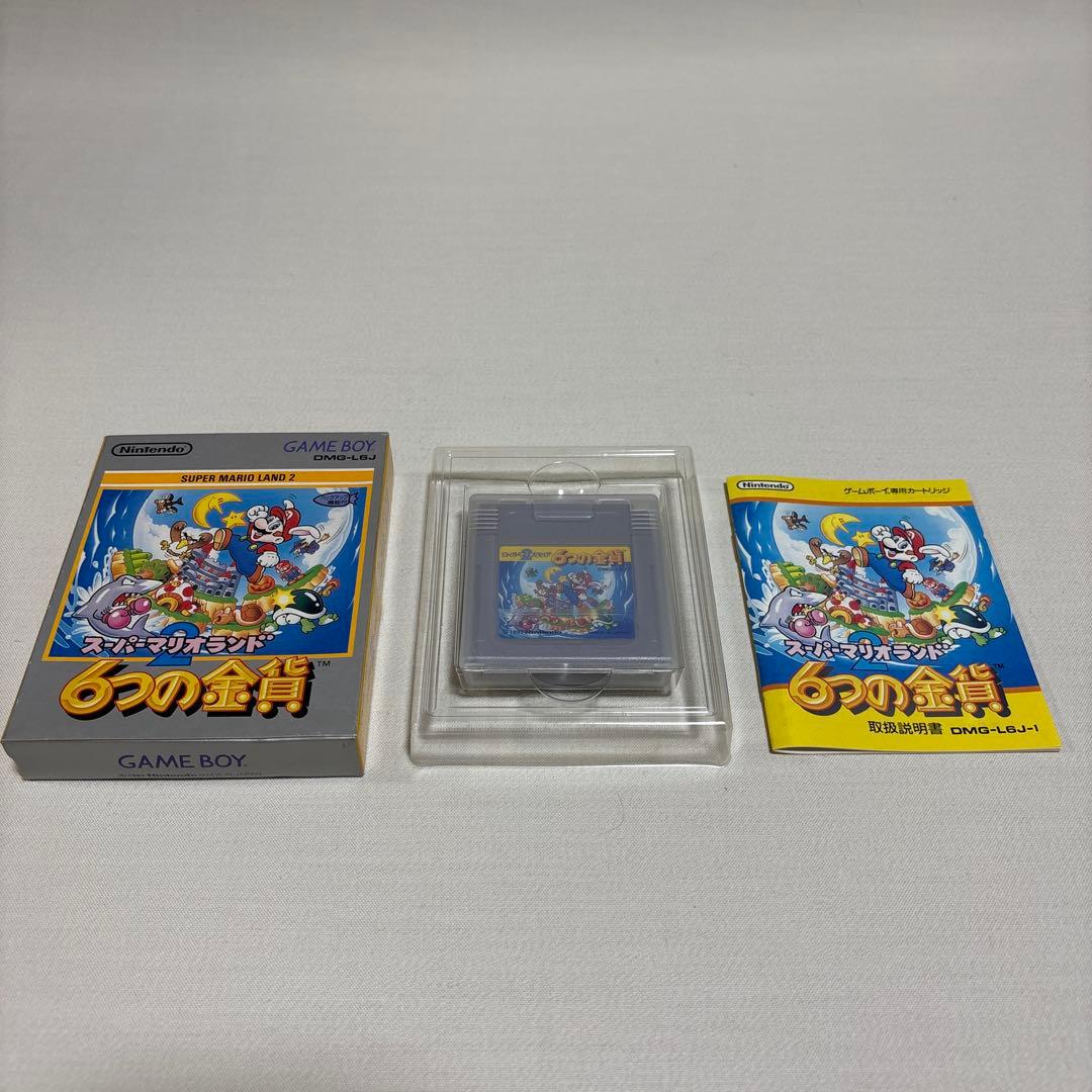 本体未使用　ゲームボーイ本体とゲームソフト4本セット