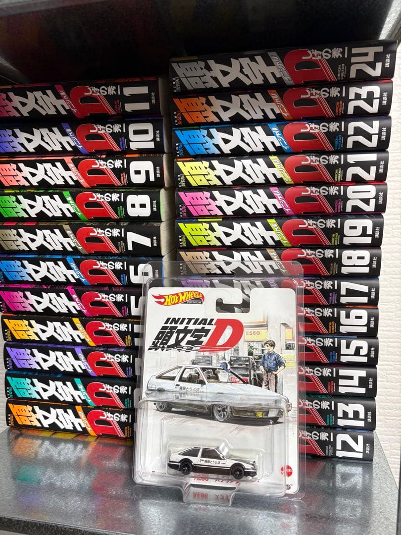 ホットウィール頭文字D AE86 新装版24巻特別特典品　未開封