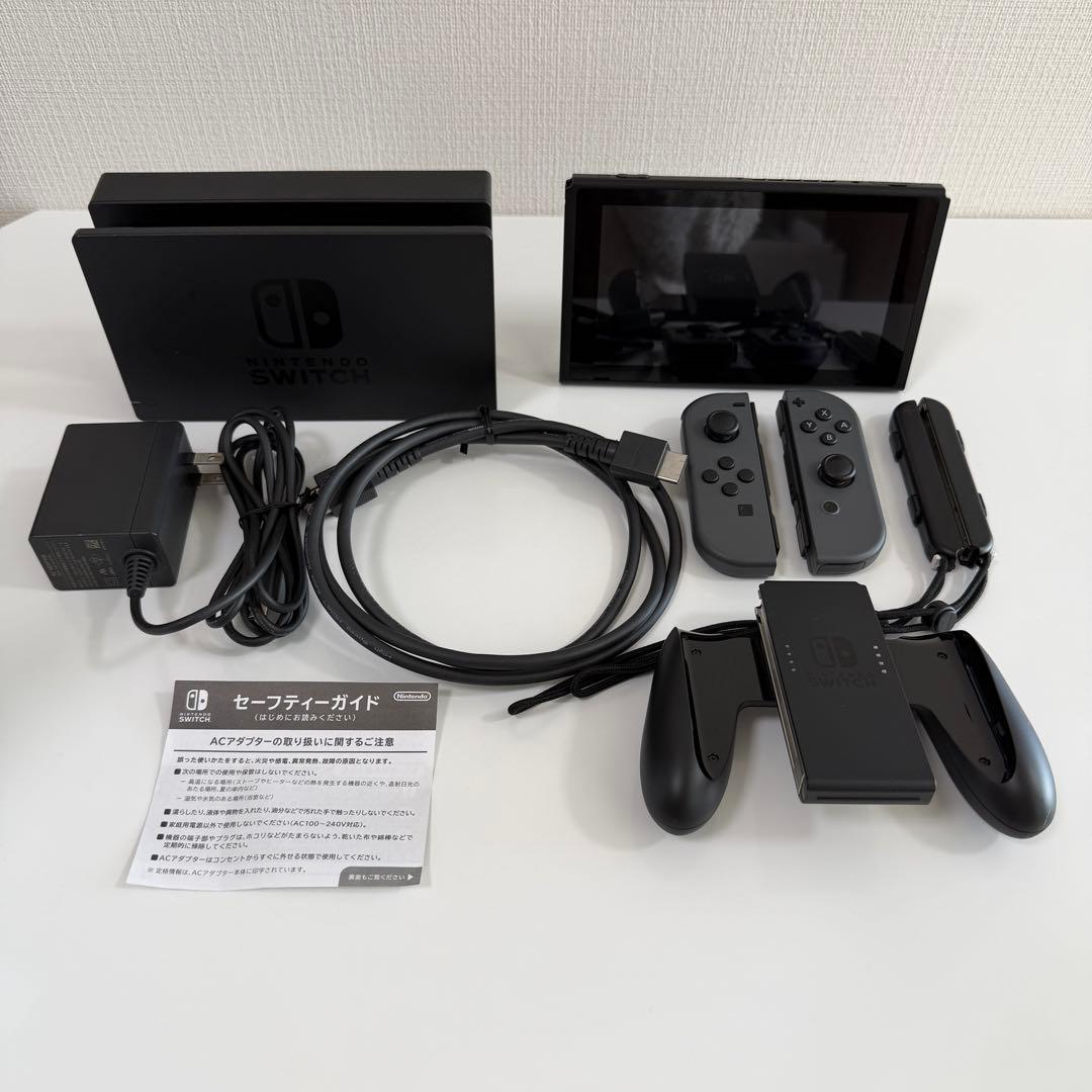 【値下げ交渉可OK】Nintendo Switch 本体 グレー