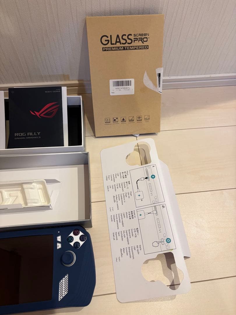 ASUS RC71L-Z1E512 ROG ALLY付属品多数！