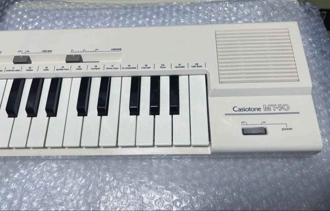 Casio MT-30☆カシオトーン初期モデル☆アナログベースシンセサイザー☆