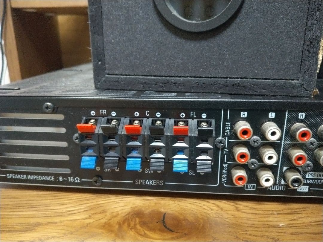 DENON AVC-S500HD ホームシアター AVアンプ ウーハーセット