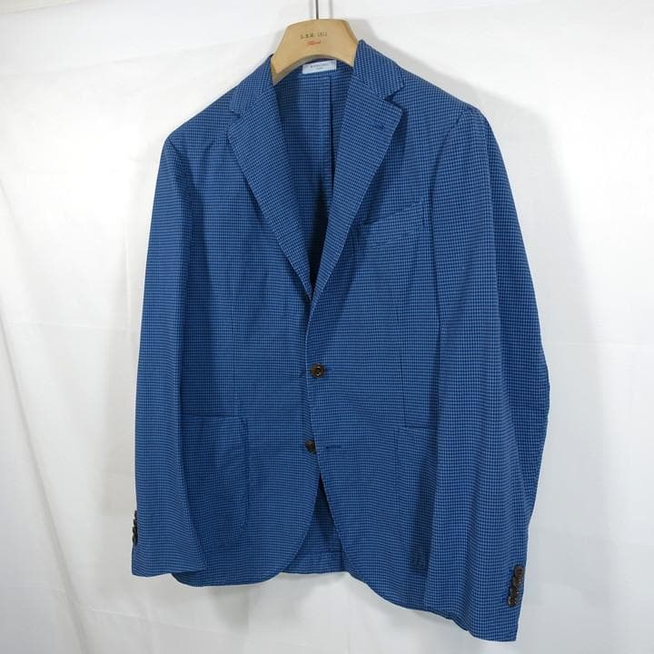 ★Ken117★ボリオリ　マイクロチェックジャケット　COAT　BOGLI