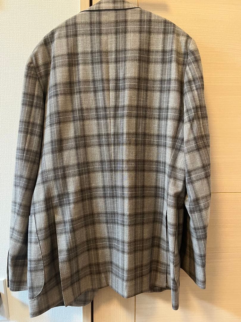 akaLeonさん専用　【鎌倉シャツ】Zegna グレーテーラードジャケット