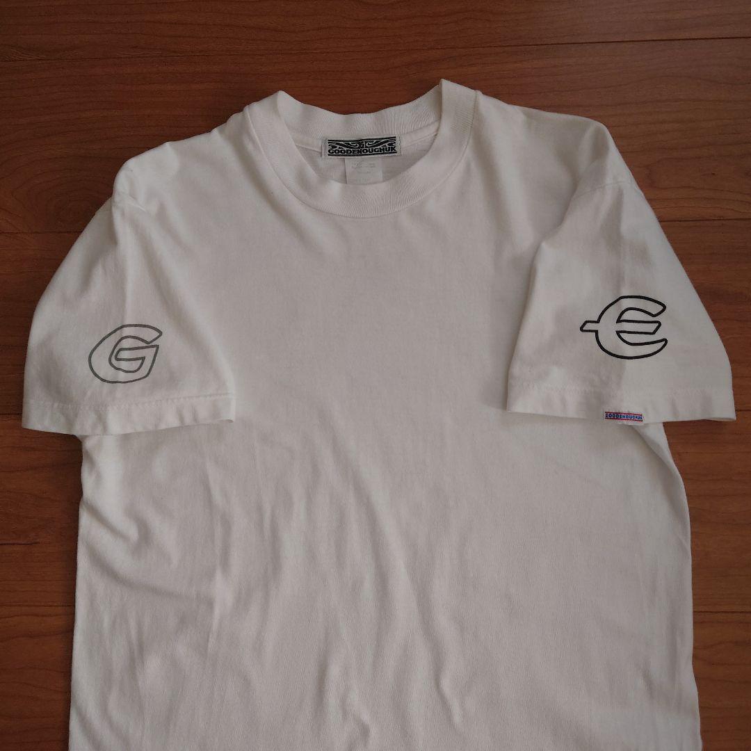 GOODENOUGH UK 90s グットイナフ トライバルタグ Ｔシャツ白