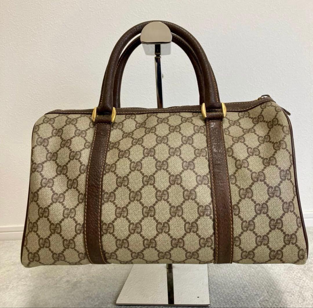 Gucci GGキャンバス ボストンバッグ