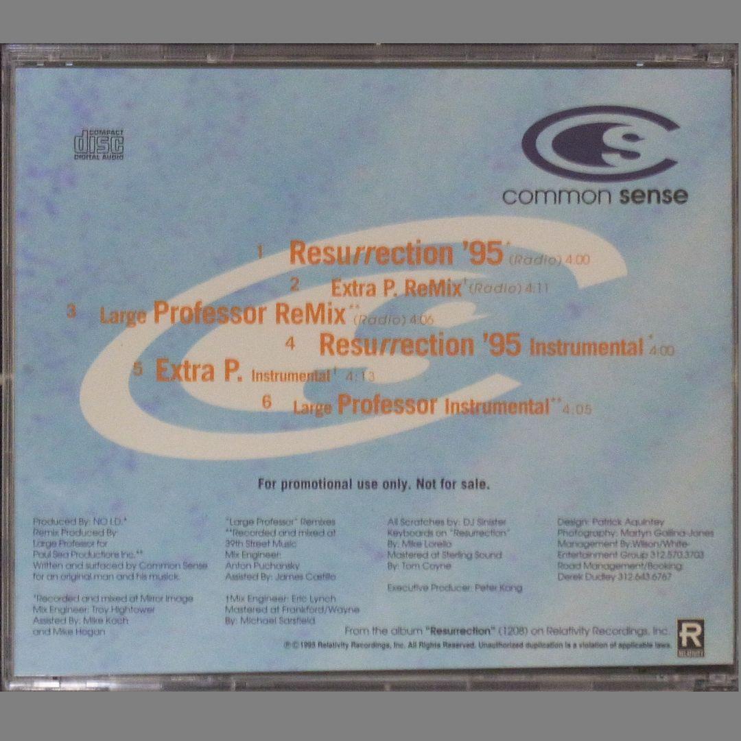 洋楽 common sense RESURRECTION CD Common
