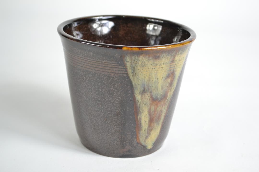 茶道具　棒ノ先建水　陽炎園造