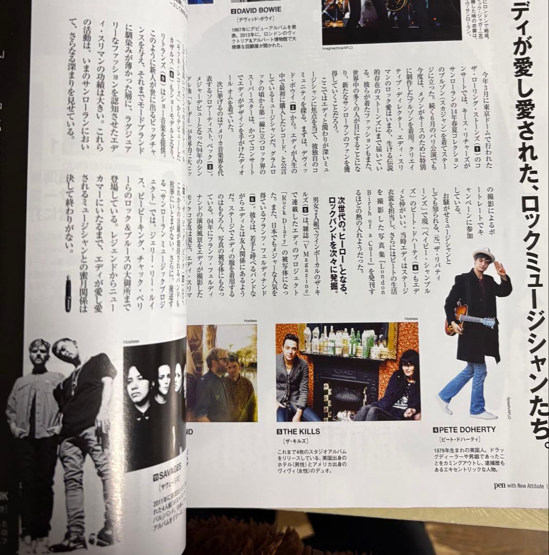 別冊付き‼️ Pen HEDI SLIMANE PERFECT