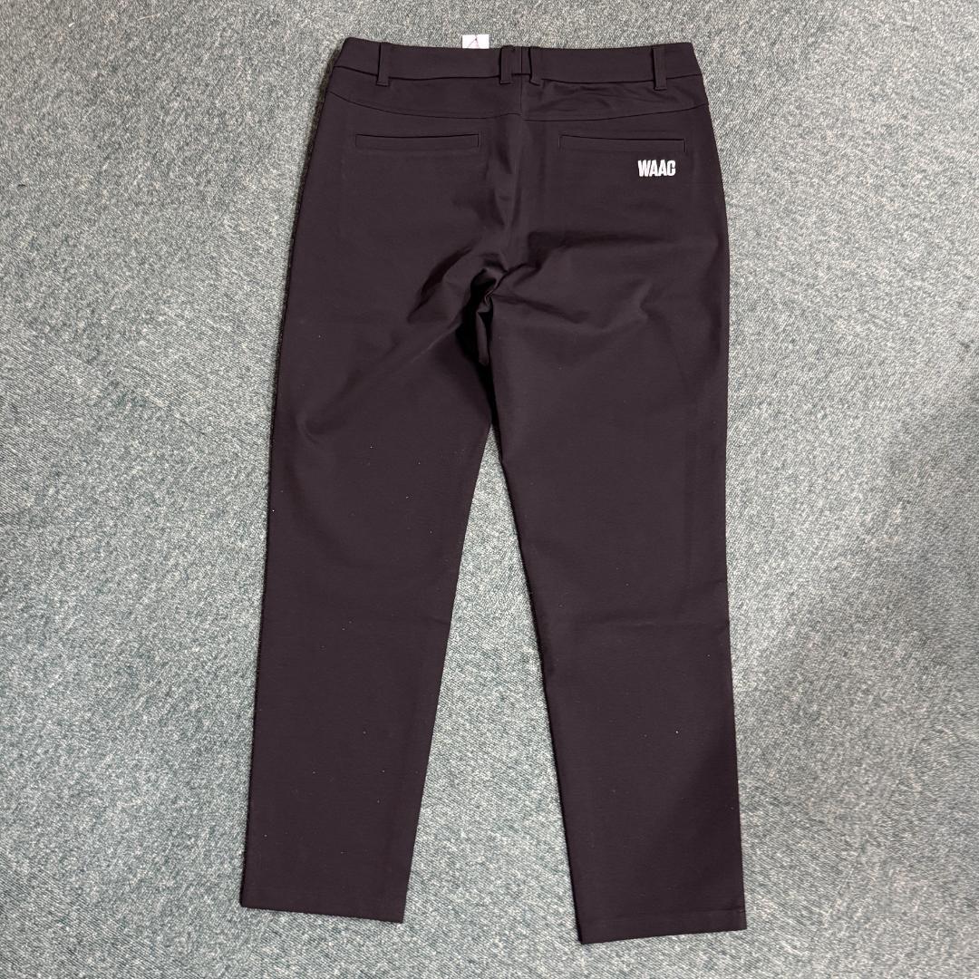 完売商品 WAAC MENS テーパードフィットパンツ【４】 BLACK