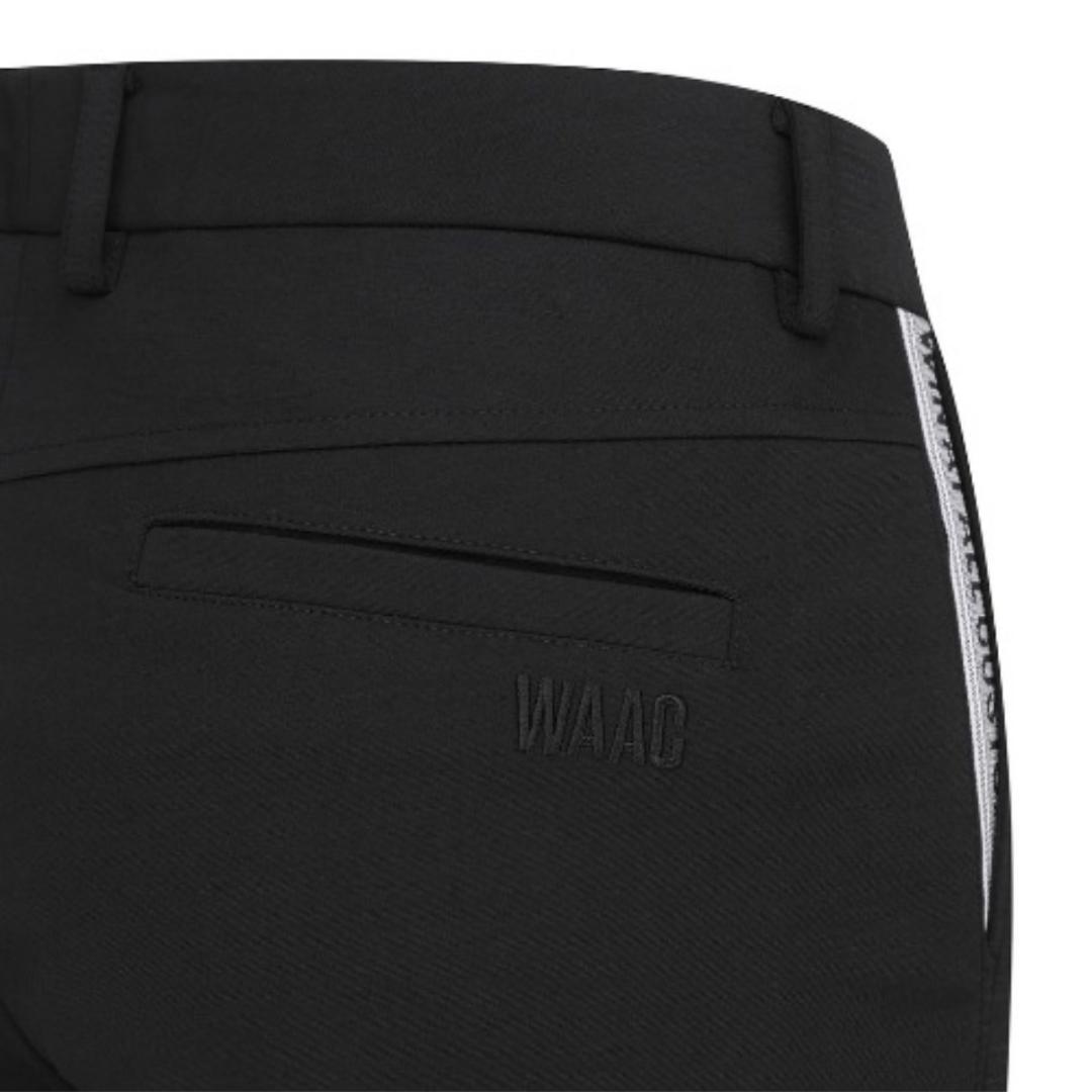 完売商品 WAAC MENS テーパードフィットパンツ【４】 BLACK