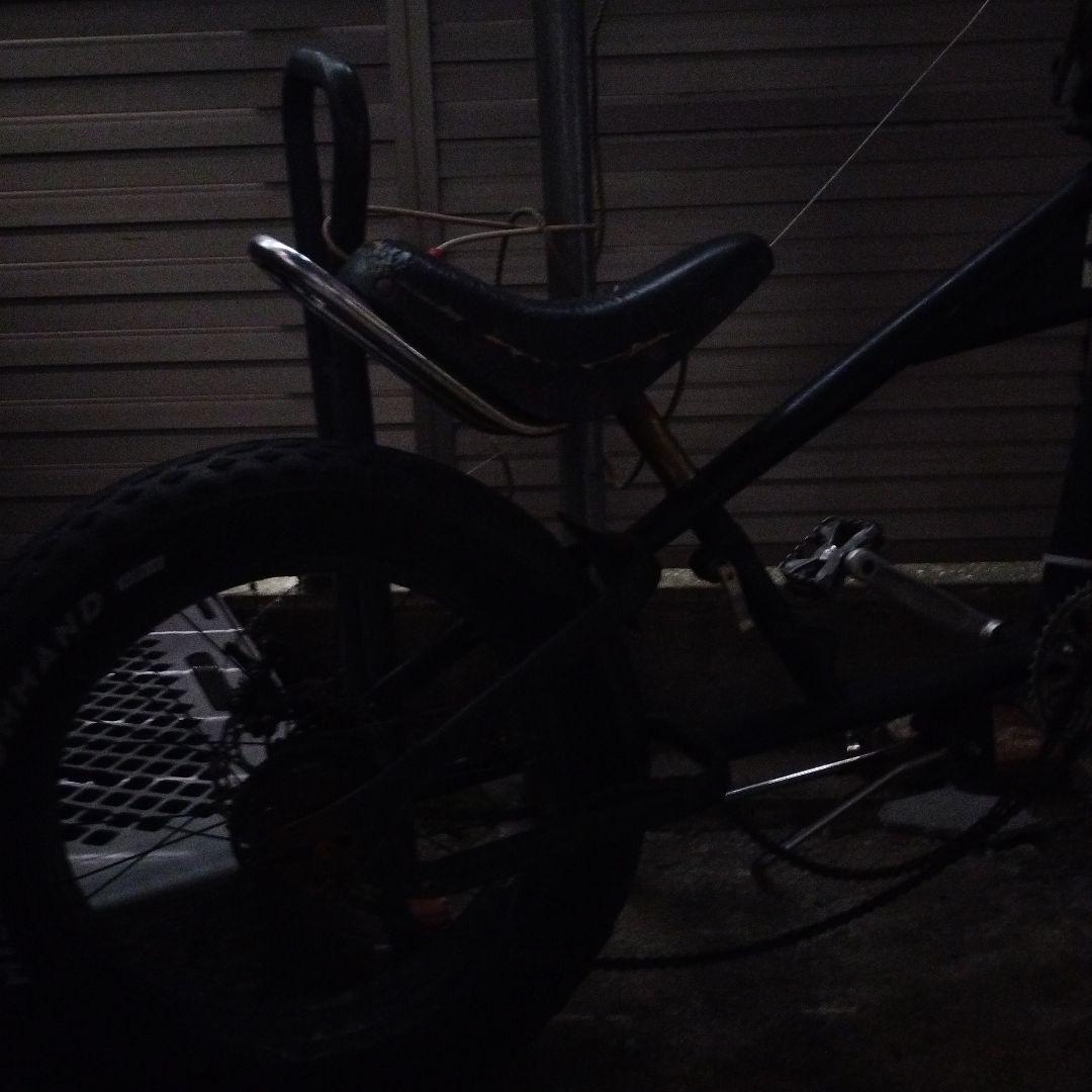 チョッパーカスタム自転車 ジャンク