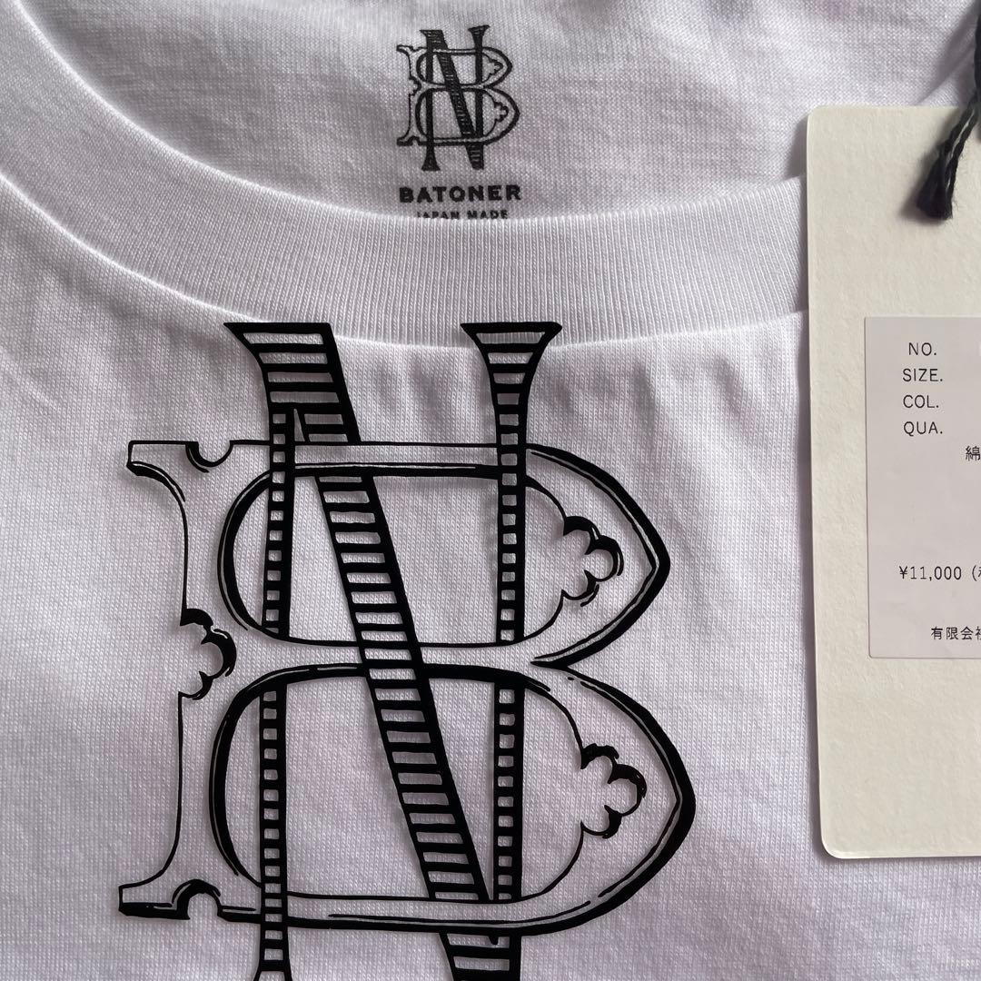 BATONER  ORGANIC COTTON ノースリーブ 3 白