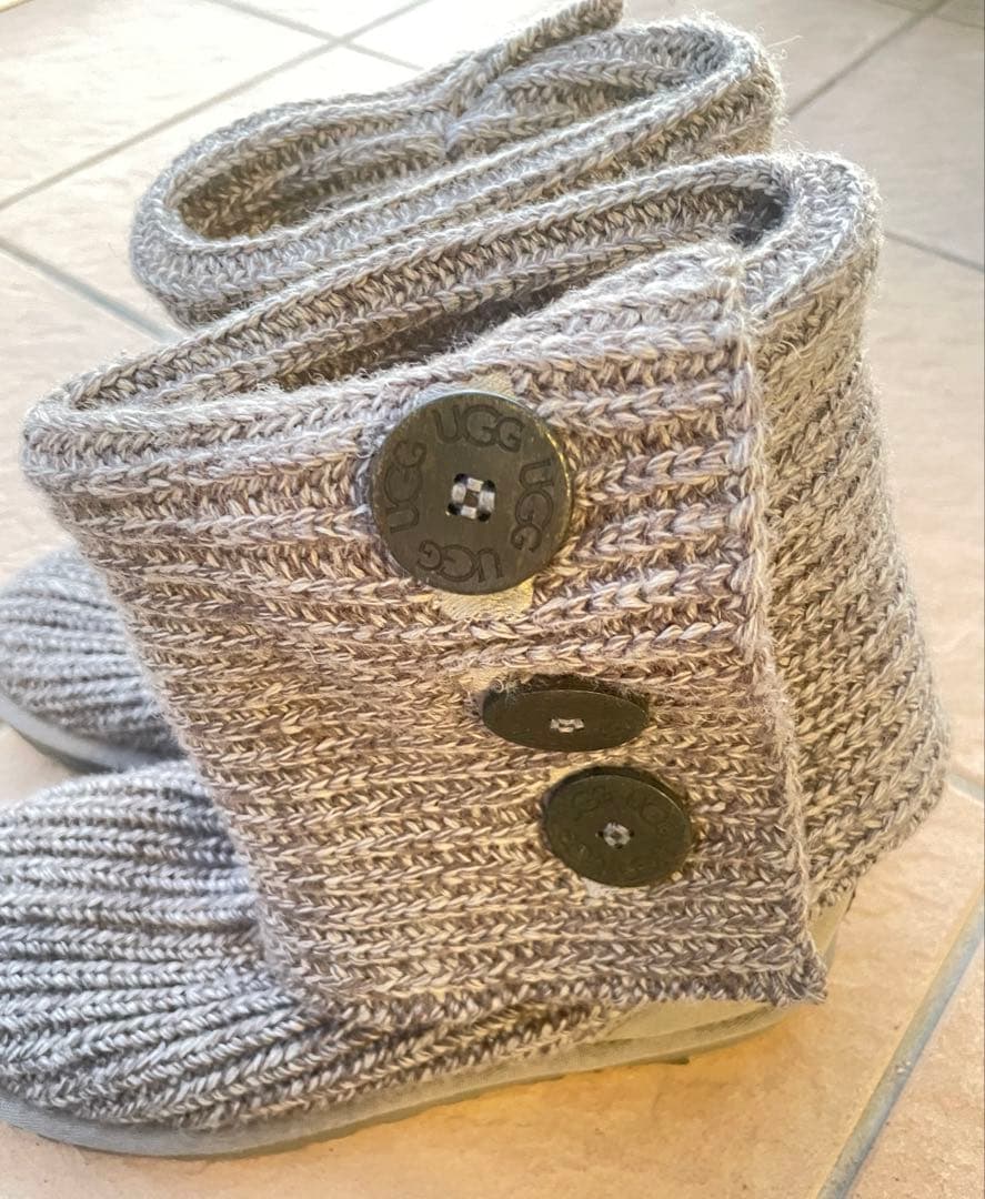 当日発送！UGG classic cardy ニットブーツ 24.0cm