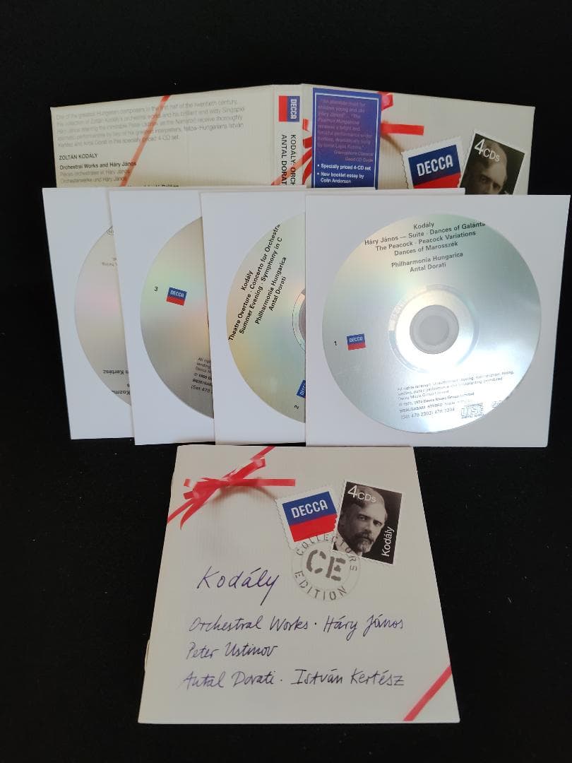 Kodály: Orchestral Works 4CD
