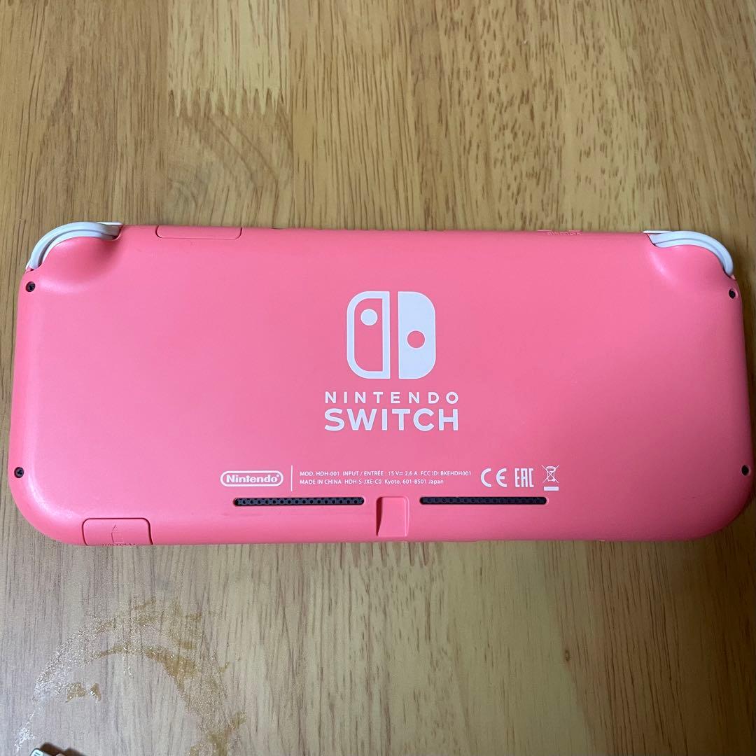 【Ｌスティック難あり】Nintendo SWITCH LITE コーラル