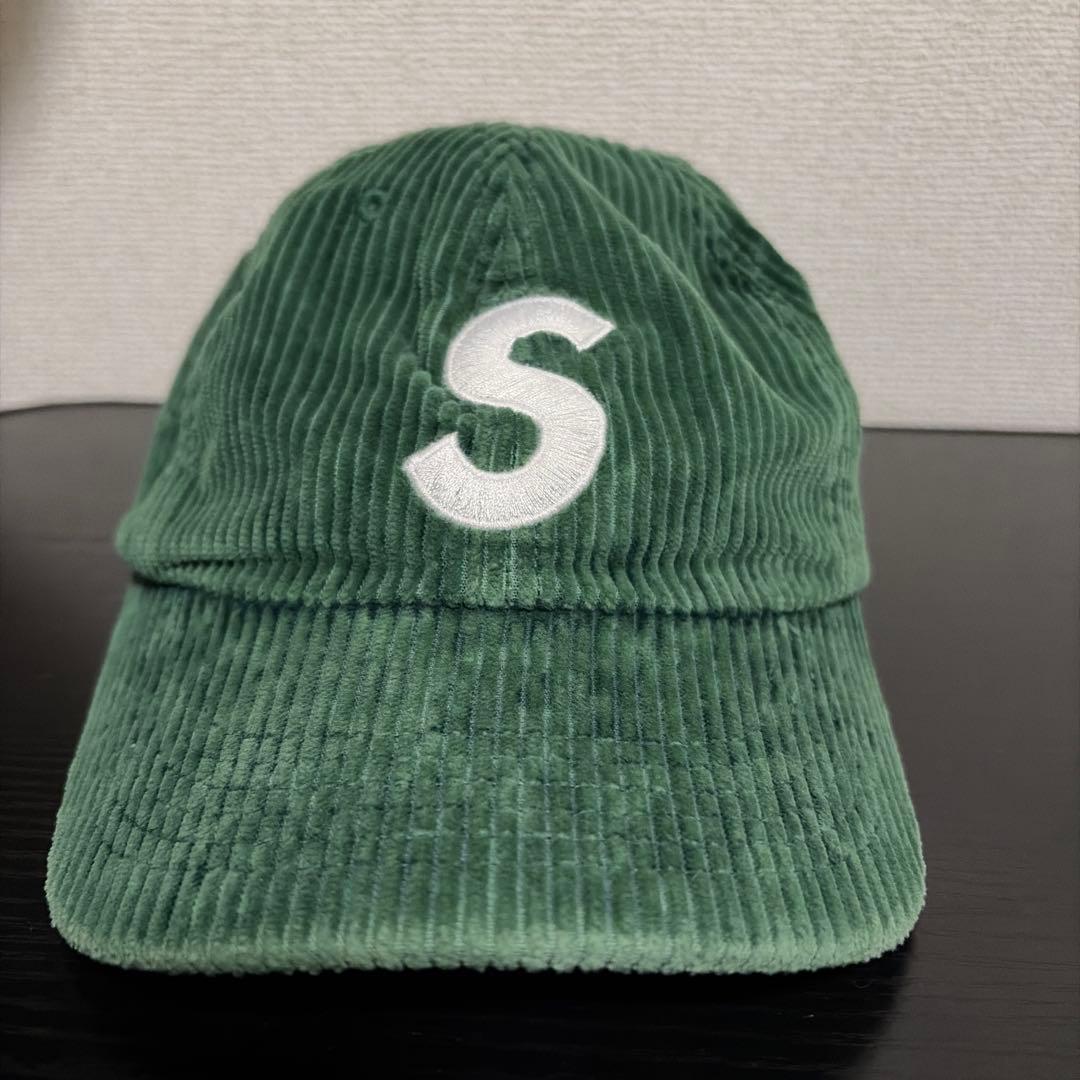 帽子 Supreme Corduroy S Logo 6-Panel \"Green\"