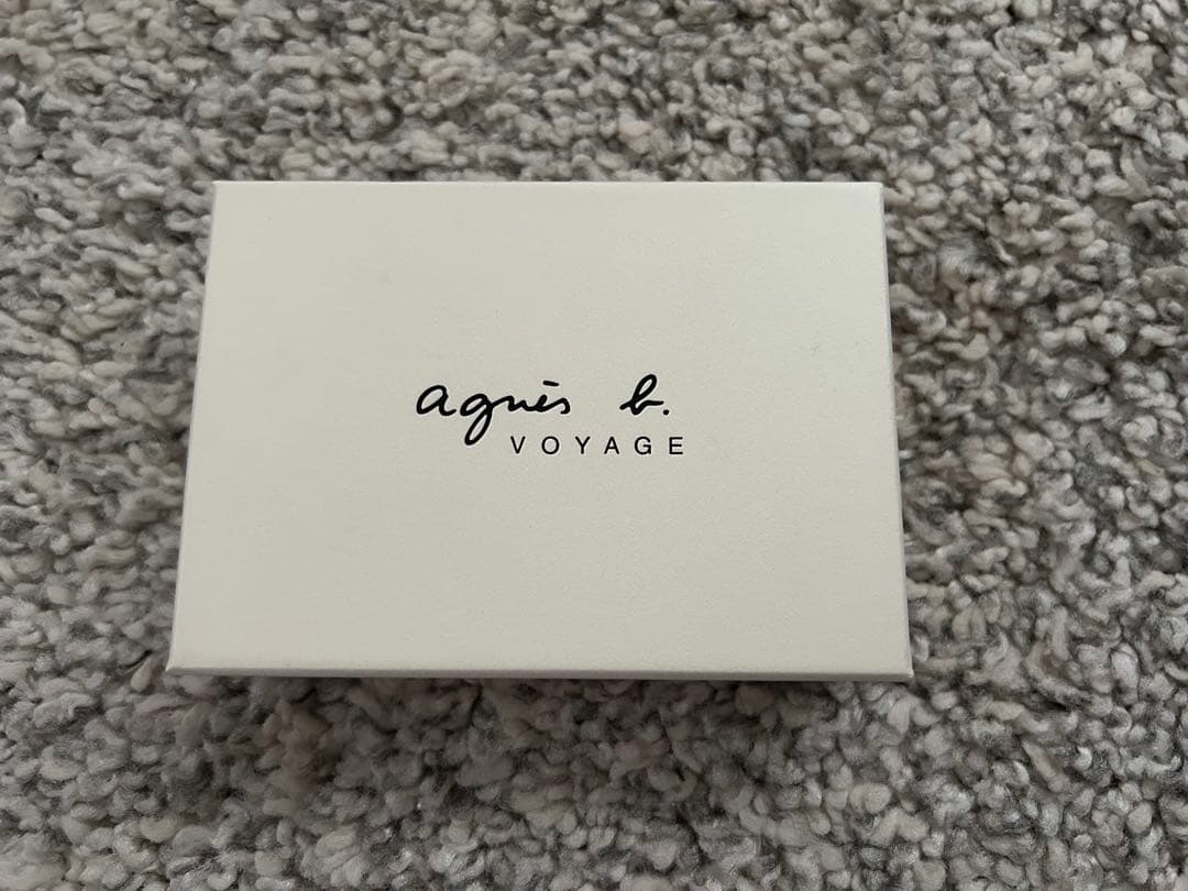 【美品】アニエスベー　ブラック名刺入れ　agnès b.