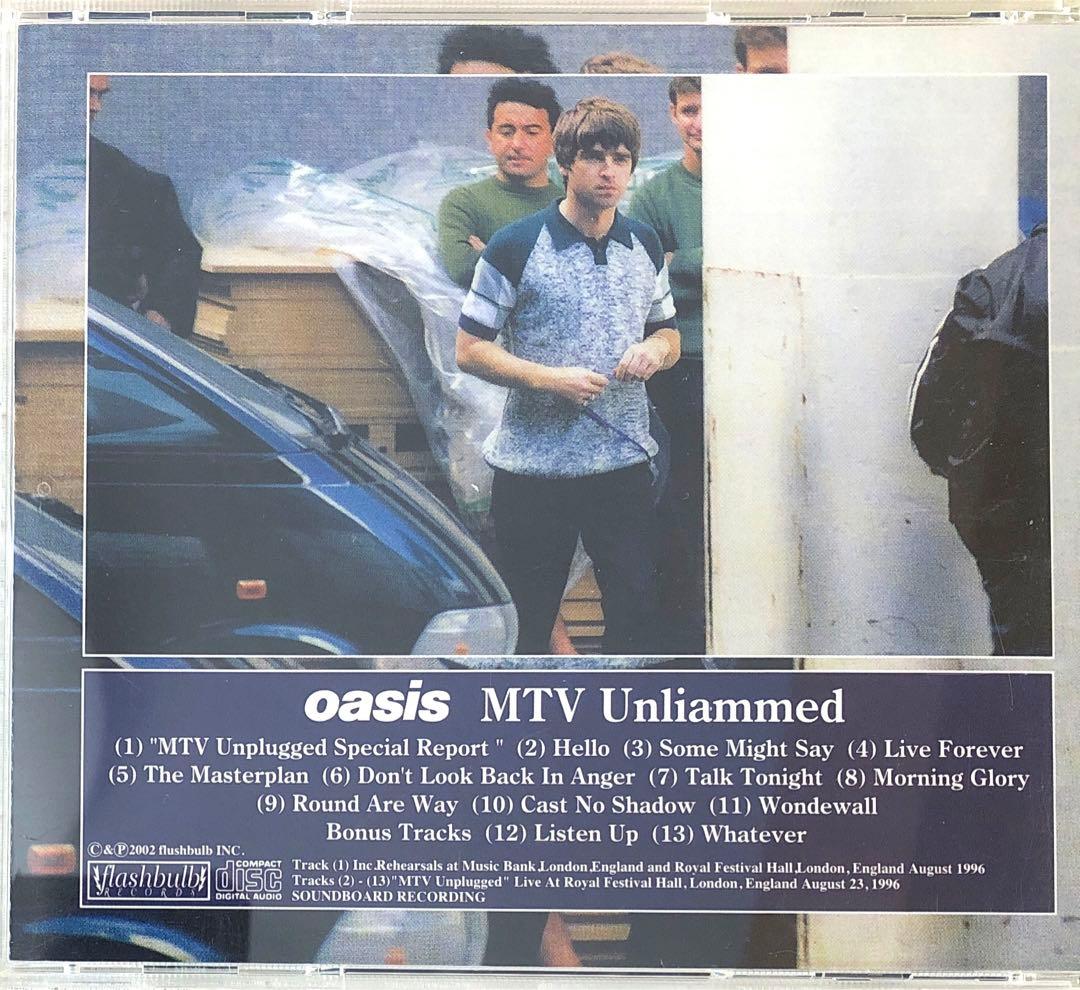 SBD！Oasis / オアシス / MTV Unliammed / 1996