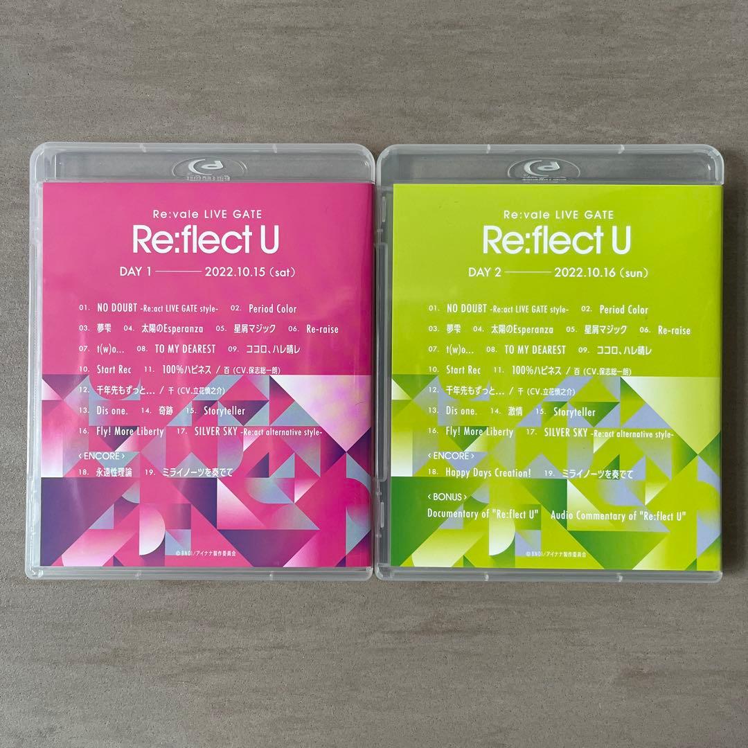 Re:vale LIVE GATE ”Re:flect U” Blu-ray