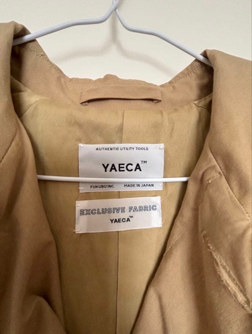 削除予定‼️ ヤエカ YAECA ステンカラーコート カーキ 春 コート