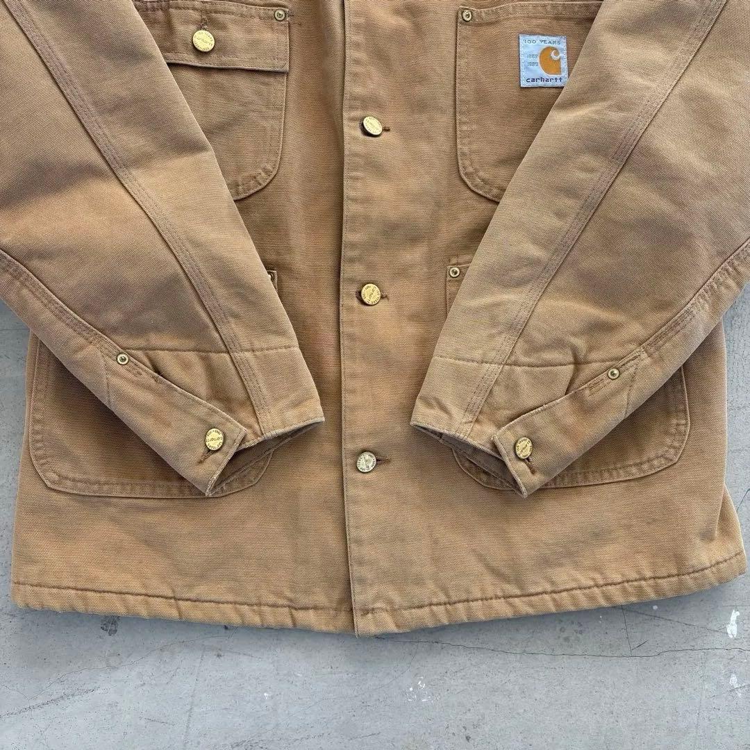 Carhartt 100周年記念 チョアコート USA製　ブランケット　L相当