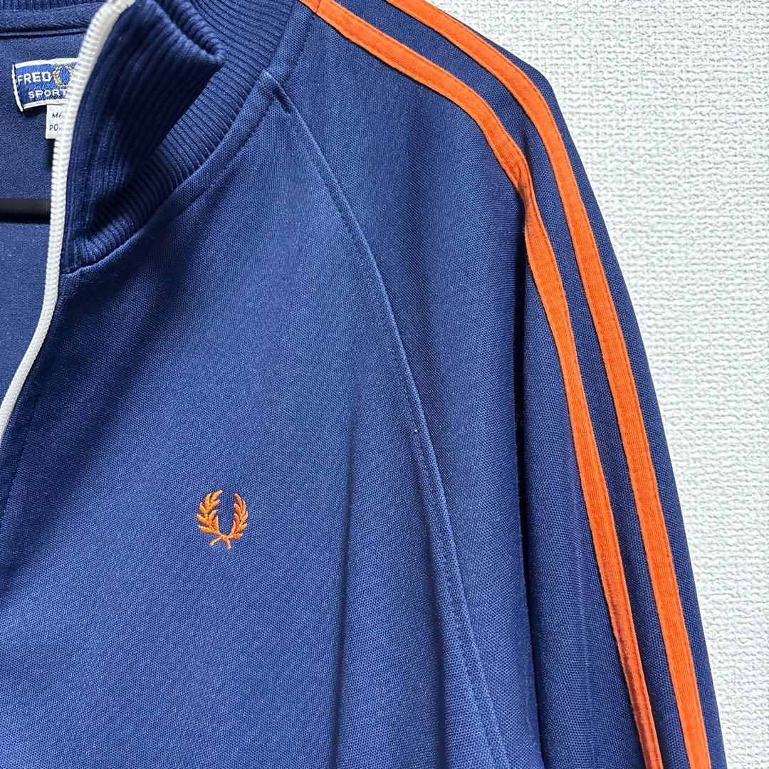 フ*ル様 海外品　FRED PERRY ネイビー ジャージ L