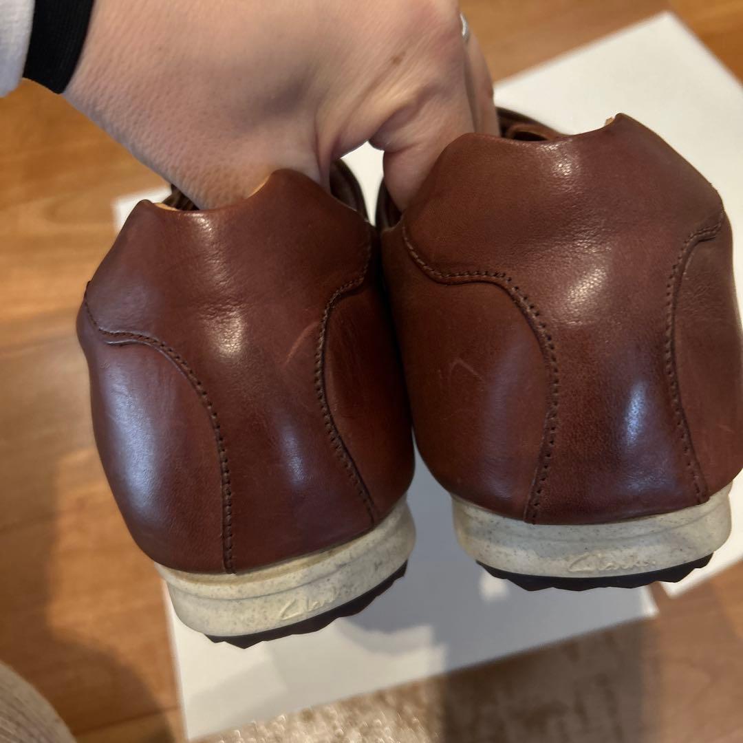 新品Clarks メンズシューズ　ブラウン