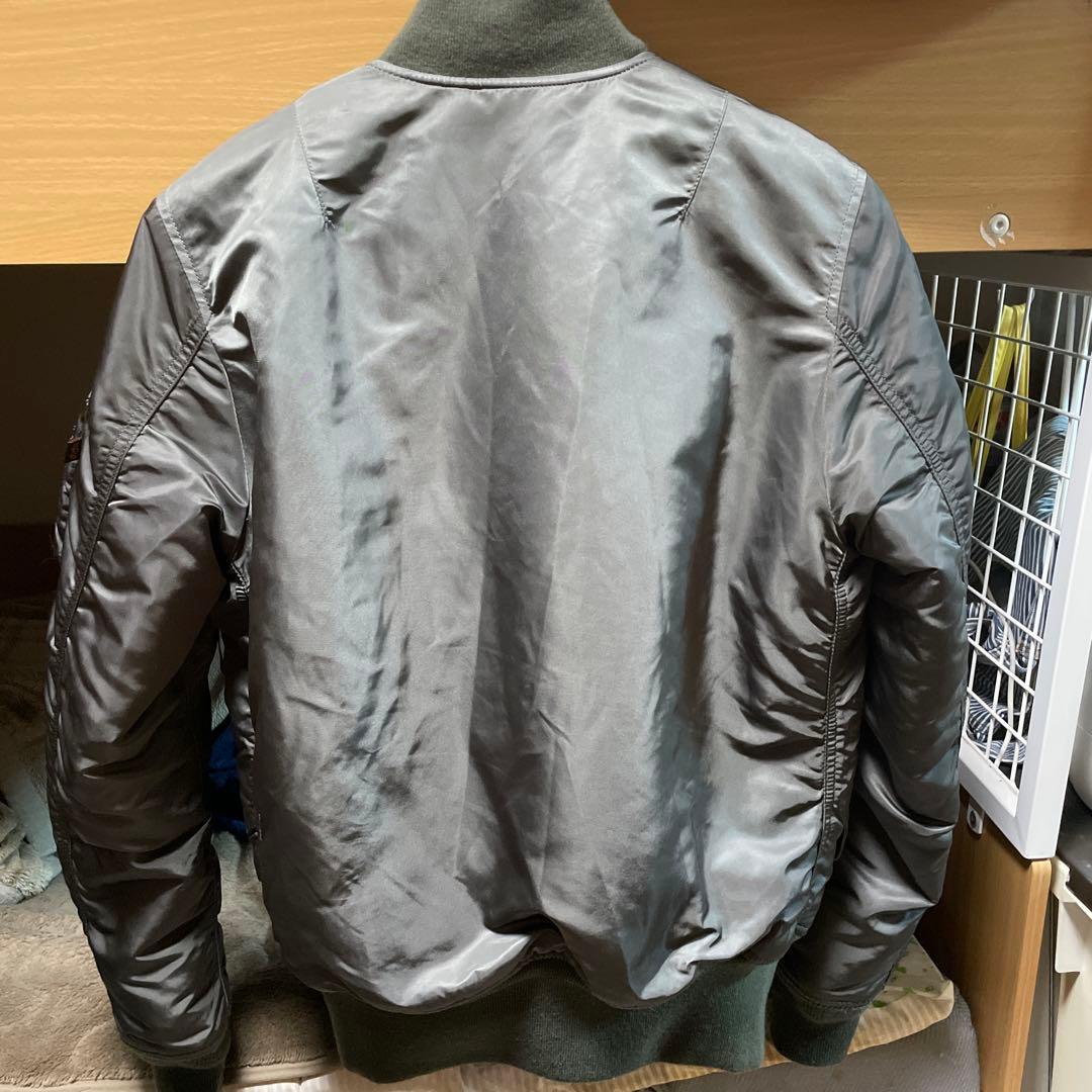 ALPHA INDUSTRIES MA-1 カーキ フライトジャケット 美品