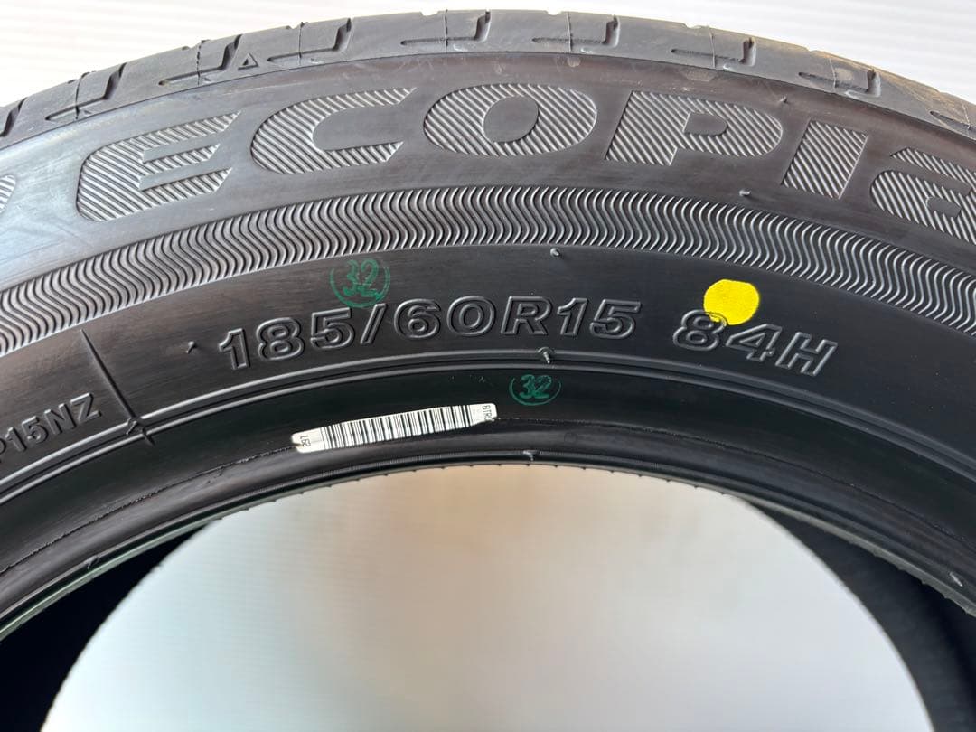 ✅185/60R15 ブリヂストンエコピアEP150新品未使用品 送料無料‼️