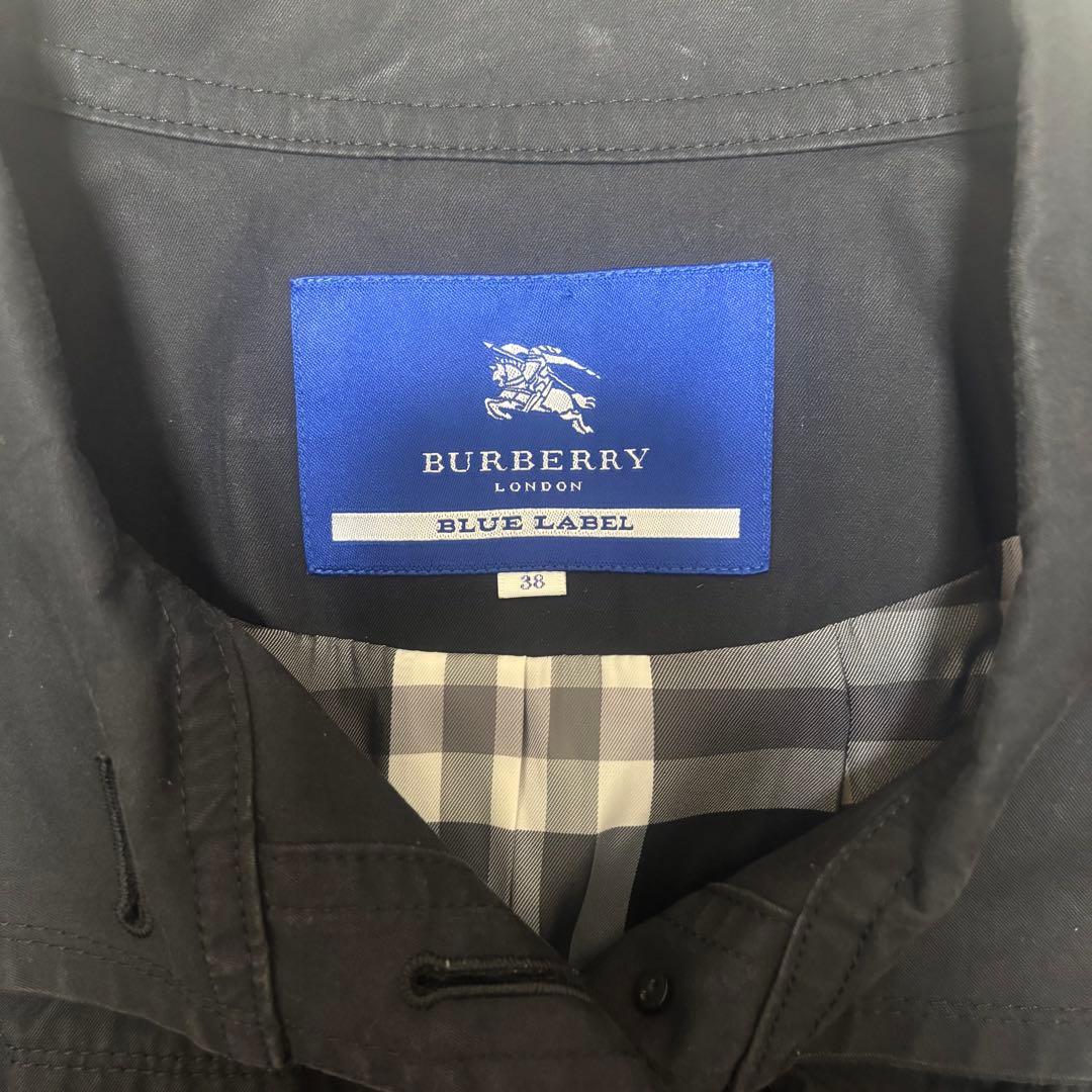 Burberry ブルーレーベル　トレンチコート　ノバチェック　38