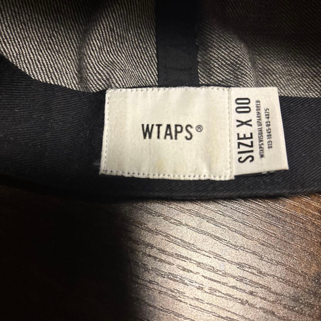 wtaps デニムキャップ　BLK