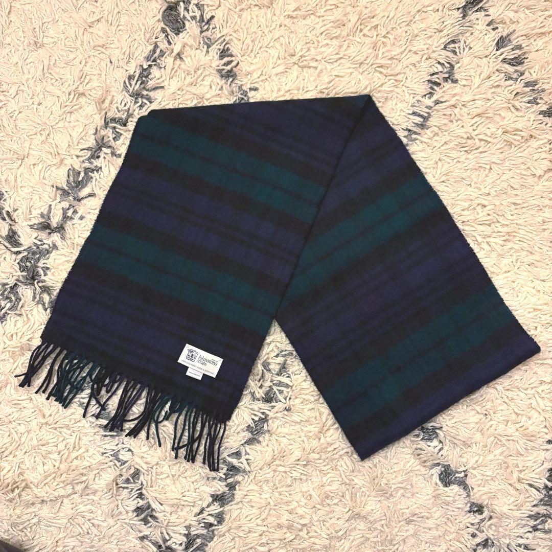 【高級】Johnstons of Elgin ジョンストンズ カシミヤストール